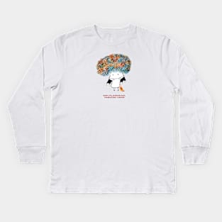 Kiki Flannigan Kids Long Sleeve T-Shirt